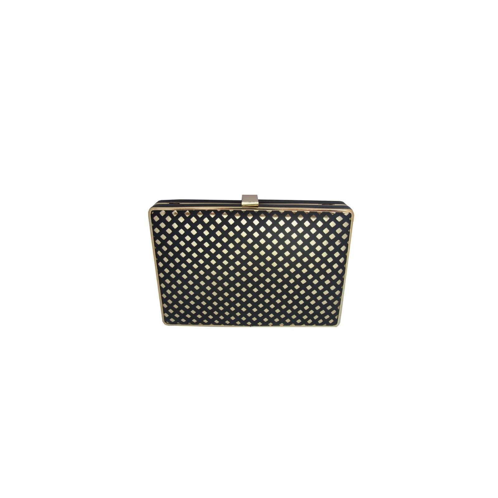 Bolso de fiesta clutch negro y dorado online