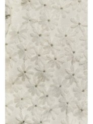 Top tul bordado flores blanco escote corazon