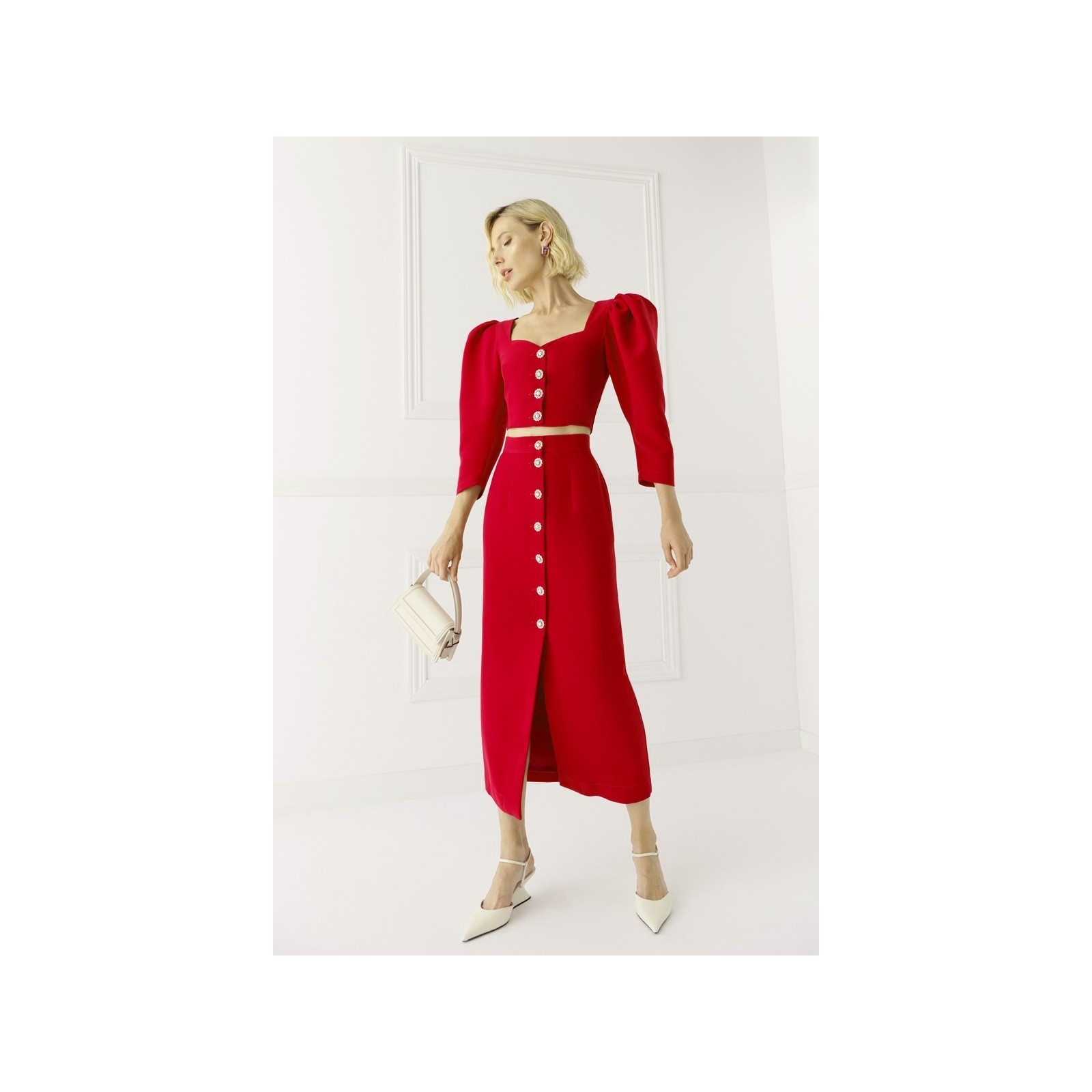 Conjunto falda joya y top Nancy
